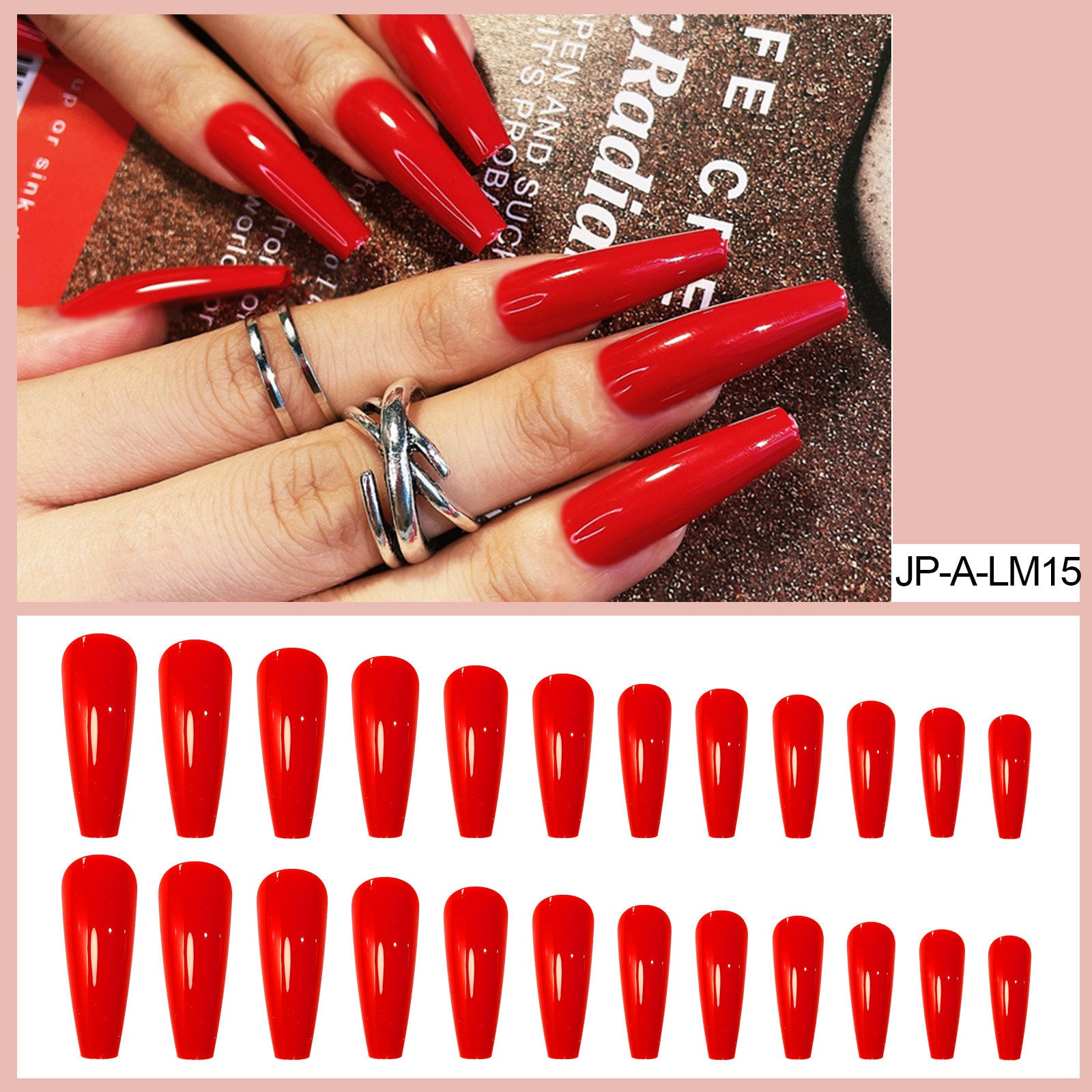 Wholesale Plastic Solid Color Wear Nail Art